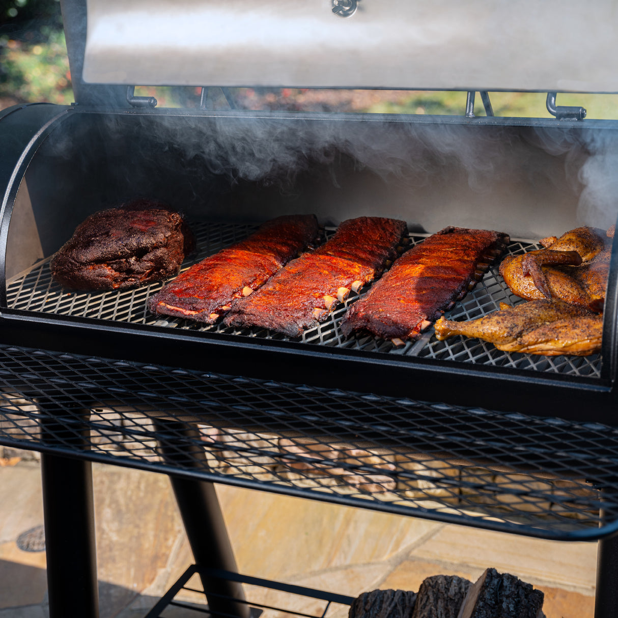 Char-Griller® Competition Pro Offset Smoker -savustingrilli