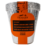 Traeger EZ-Clean rasva- ja tuhka-astiansuojus (5 kpl/pkt)